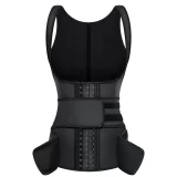 Fashionable waist trainer vest corset manufacturer latex corset underbust 9 steel boned corsets